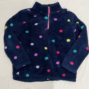 Girl’s Jumping Beans Fluffy Fleece 1/4 Zip - Size 8